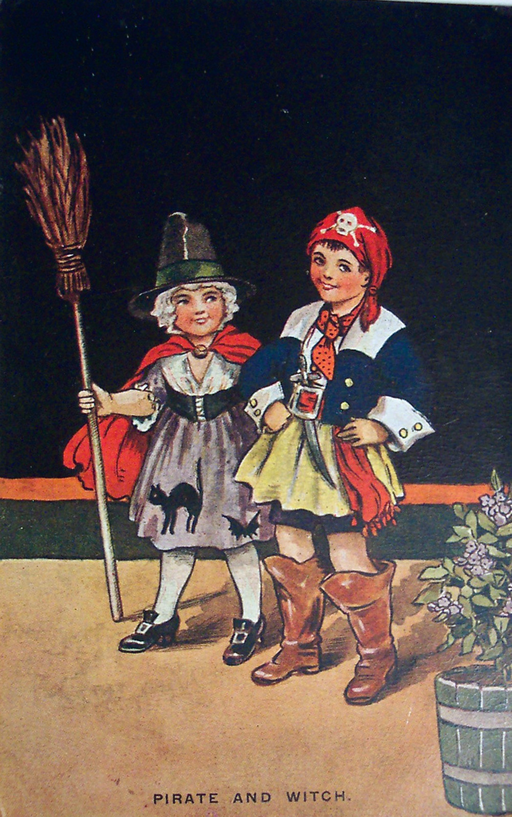 Pirate and Witch — historic image