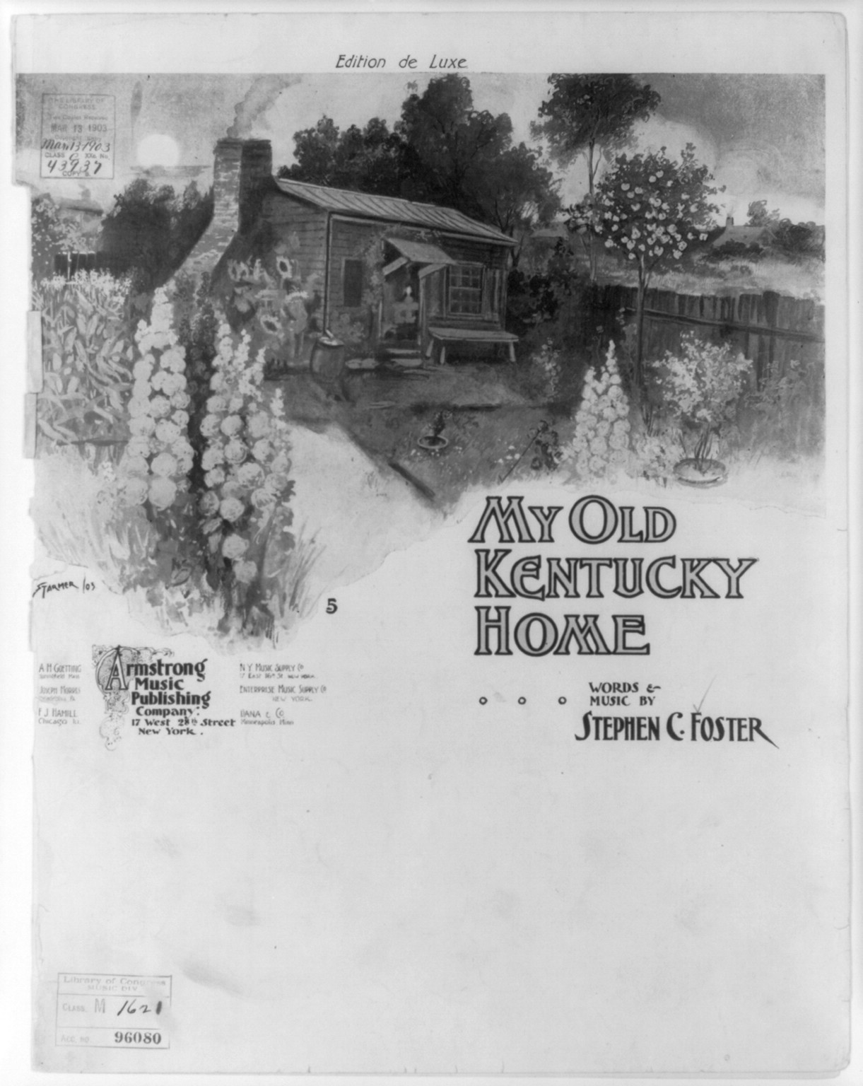 My Old Kentucky Home"" — historic print