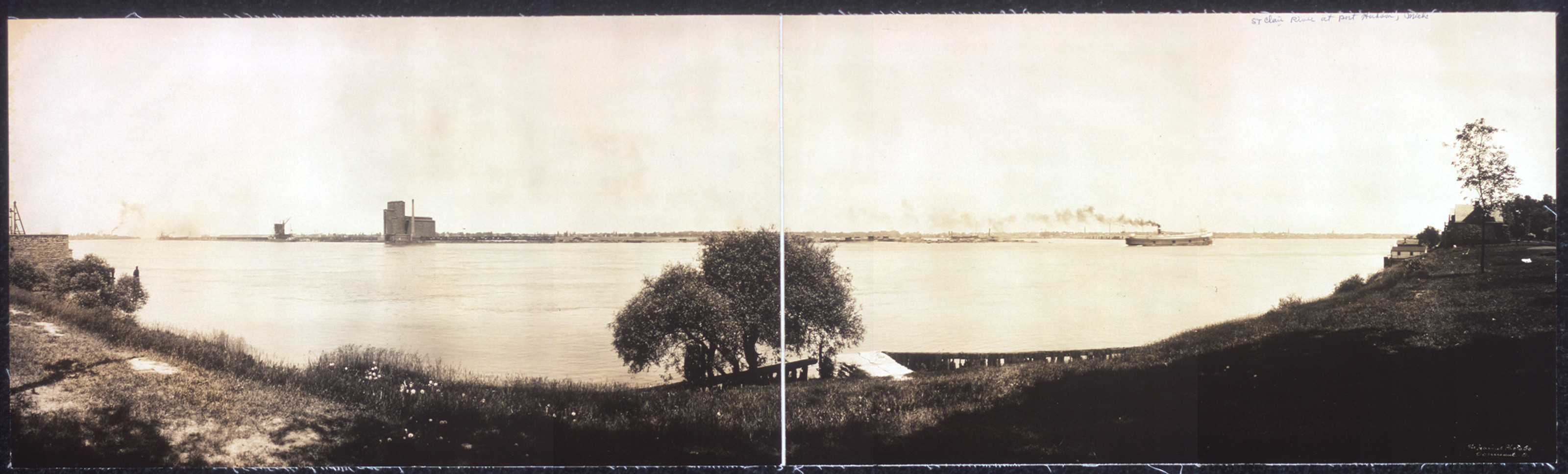 St. Clair Rvr Port Huron, Michigan, 1912, 1912 — historic image