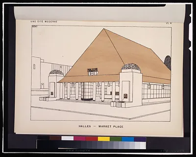 Halles - market place / RMS.