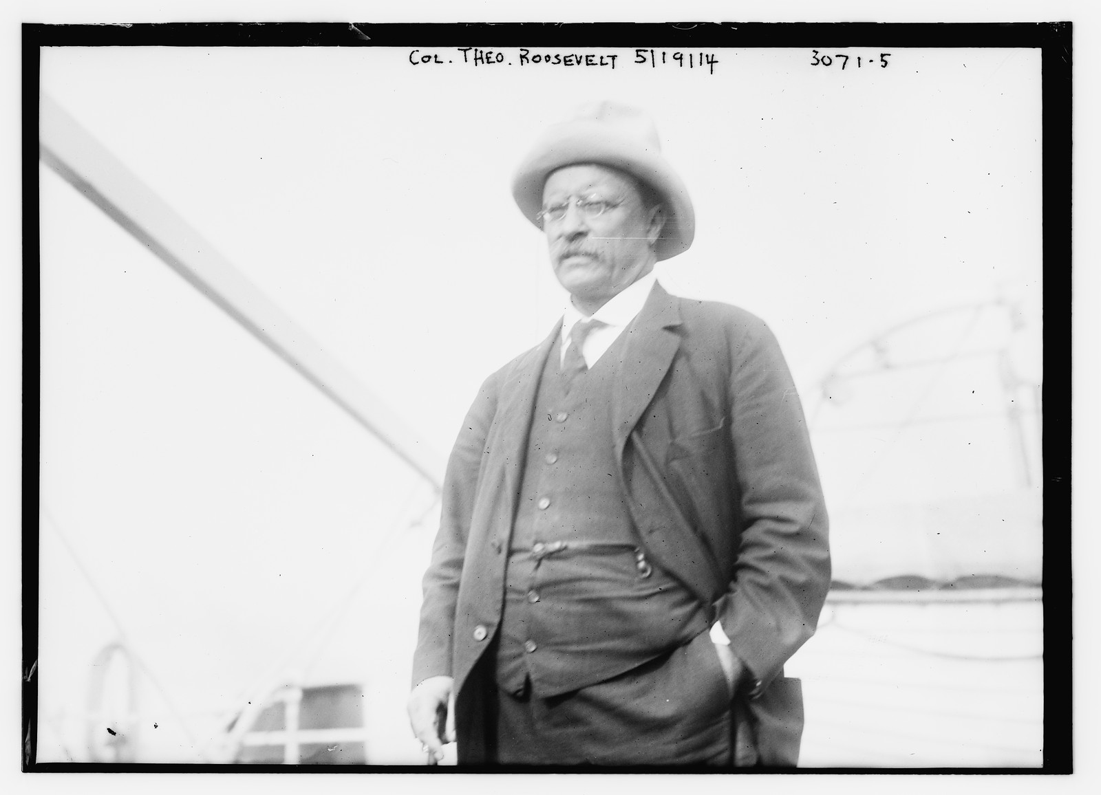 Col. Theo. Roosevelt, 5/19/14, 5/19/14. — historic photograph