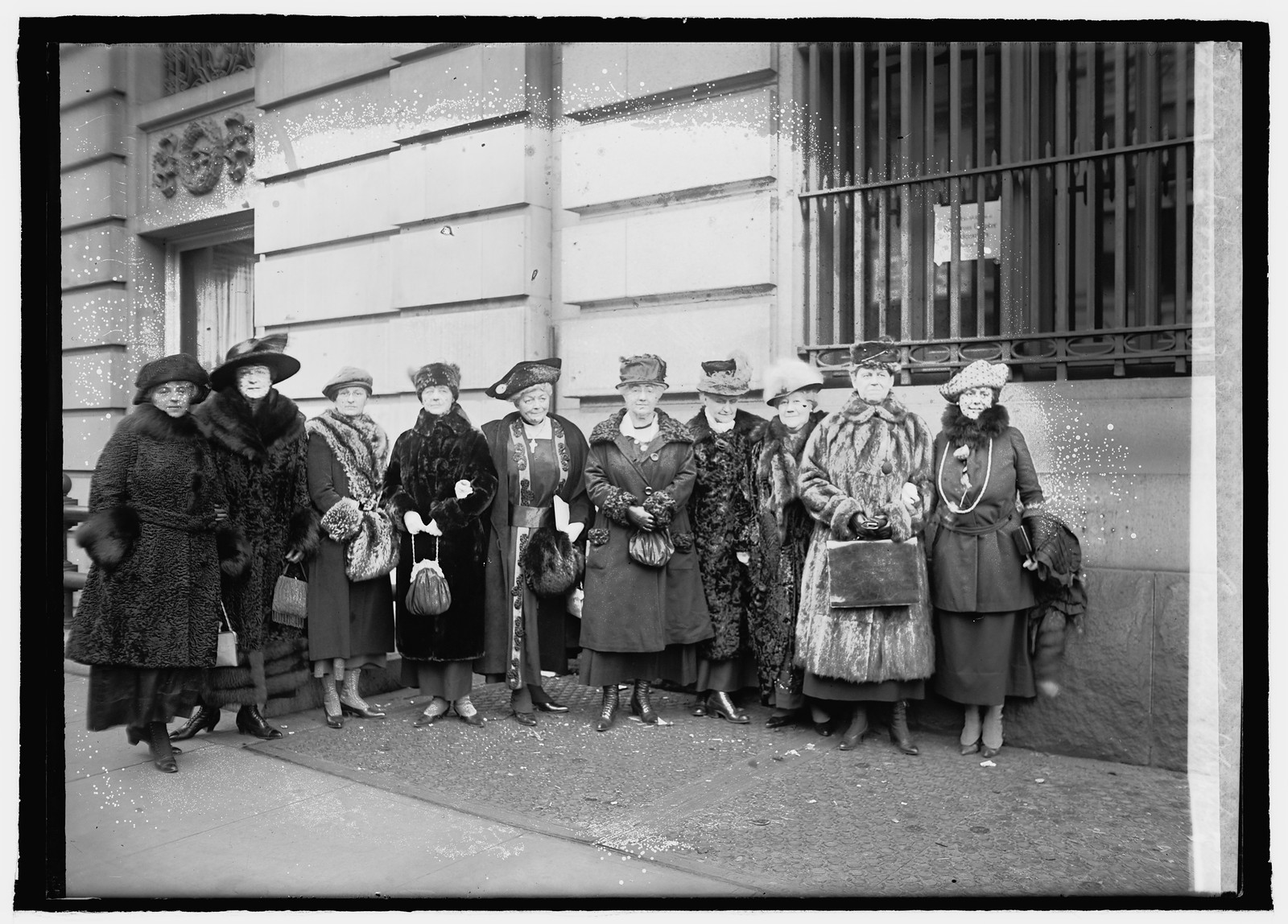 Women of Inaugural Committee, 12/28/20, [19]20 December 28. — historic photograph