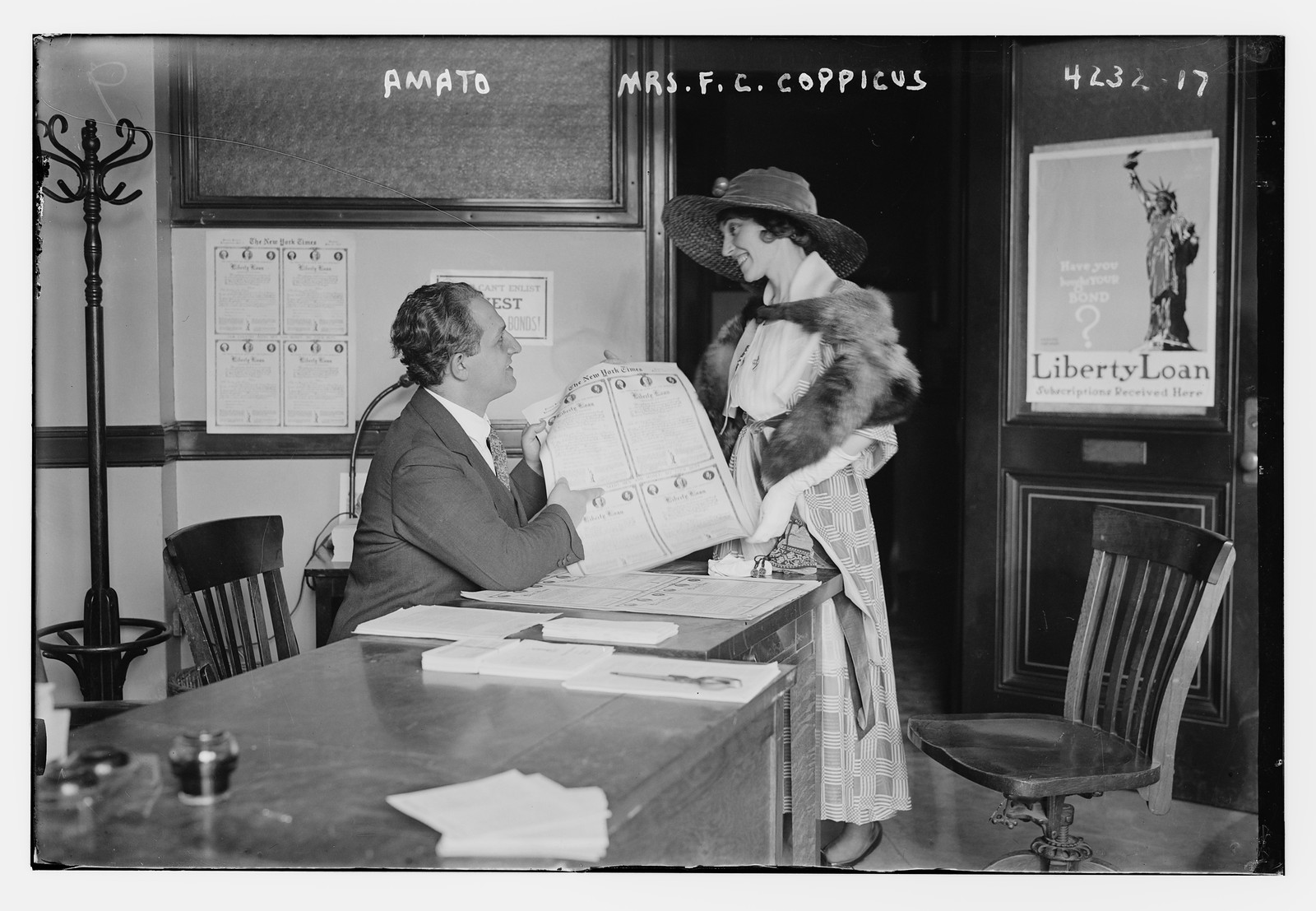 Amato & Mrs. F.C. Coppicus, n/a — historic photograph