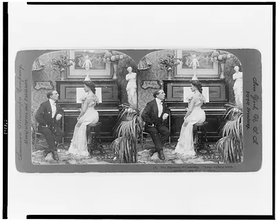 The harmony of courtship (Songs without words)