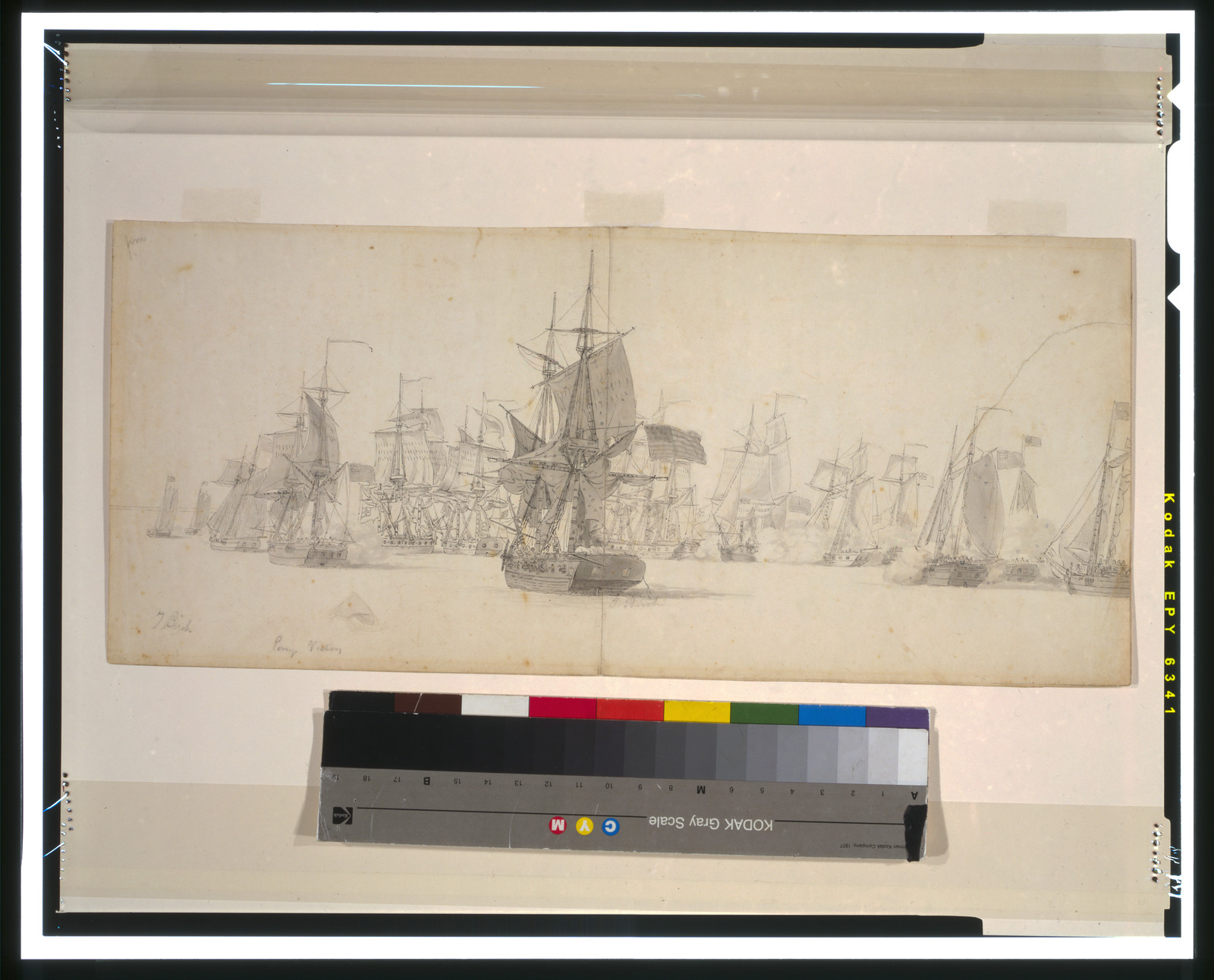 Perry's victory / T. Birch., [ca. 1814] — historic drawing