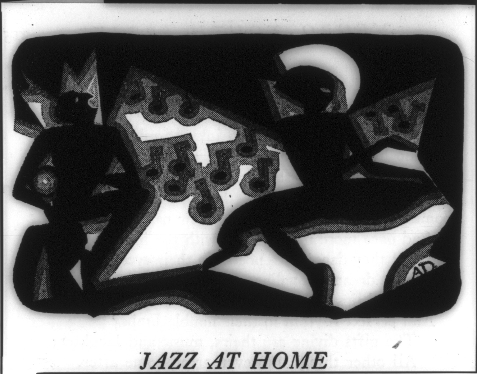 Jazz at Home, 1photomechanical print : halftone. — historic image