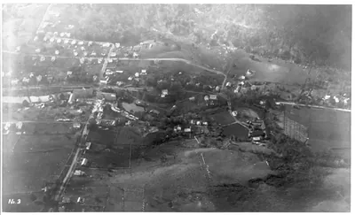 [Aerial view of a portion of Winsted, Conn., taken from the balloon at altitude of 3050 feet]