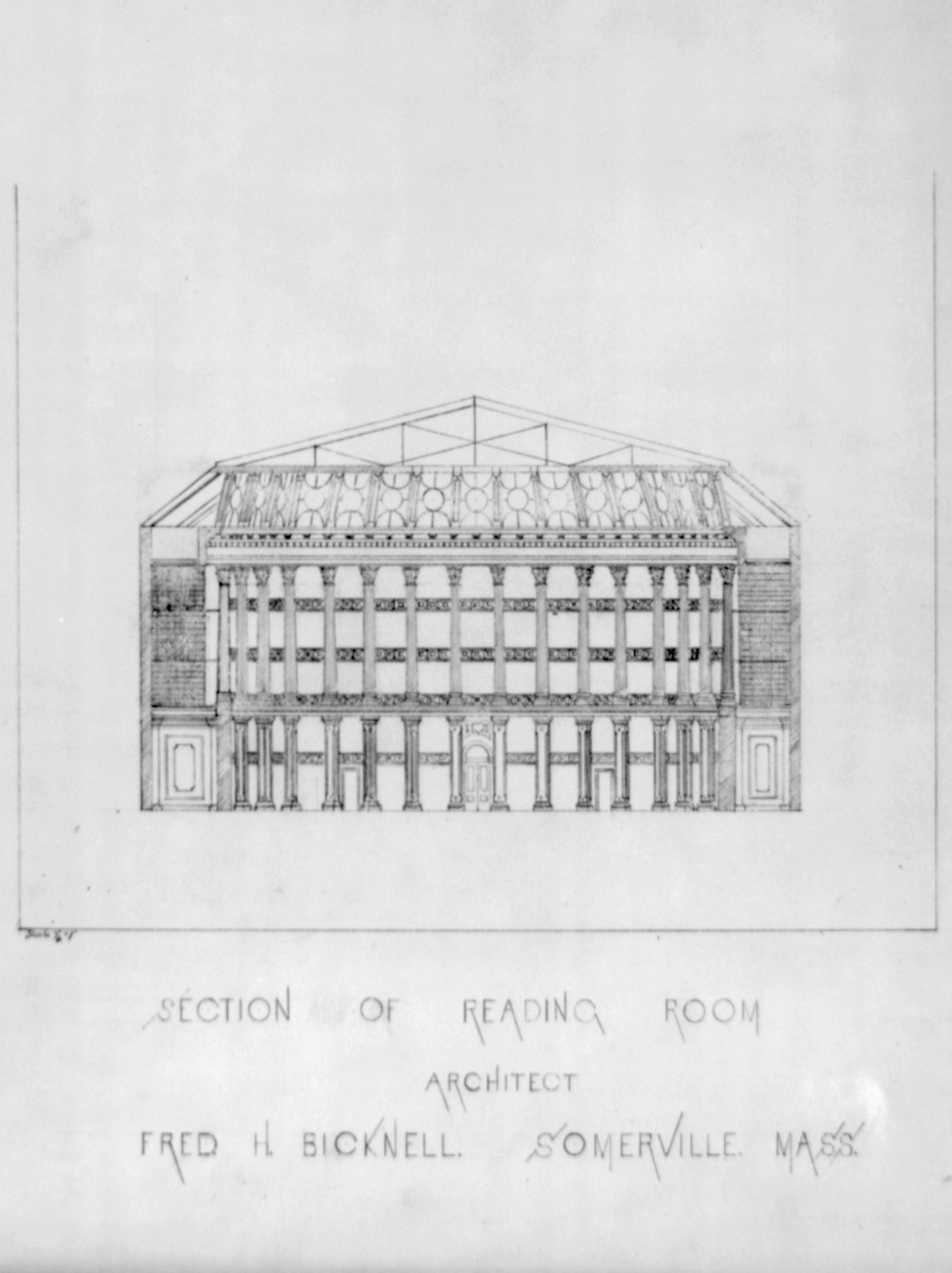 [Library of Congress, Washington, D.C. Section of reading room], and Engineering (ADE) Drawings" (http://www.loc.gov/rr/print/res/103_ade.html)." — historic drawing