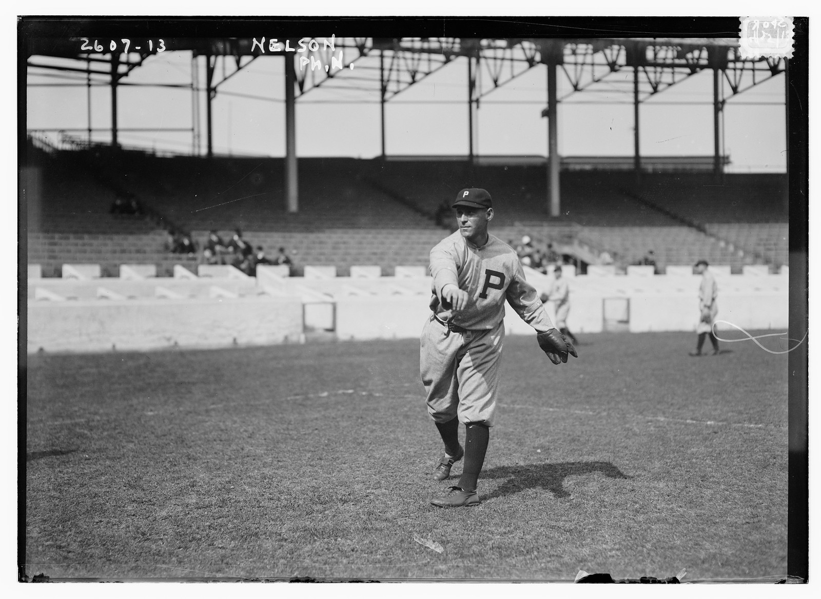 Albert "Red" Nelson, Philadelphia NL (baseball), [1913] — historic photograph