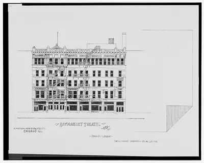 [Haymarket Theatre, W. Madison St. near N. Halsted St., Chicago, Illinois] / AFD 1928.