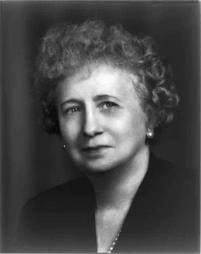 [Mrs. Harry S. Truman, head-and-shoulders portrait, facing left]