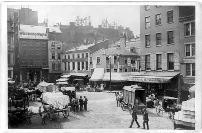 Antique City View - Boston - 34 Market Square, Clinton Johnson, photo