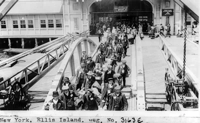 New York. Ellis Island