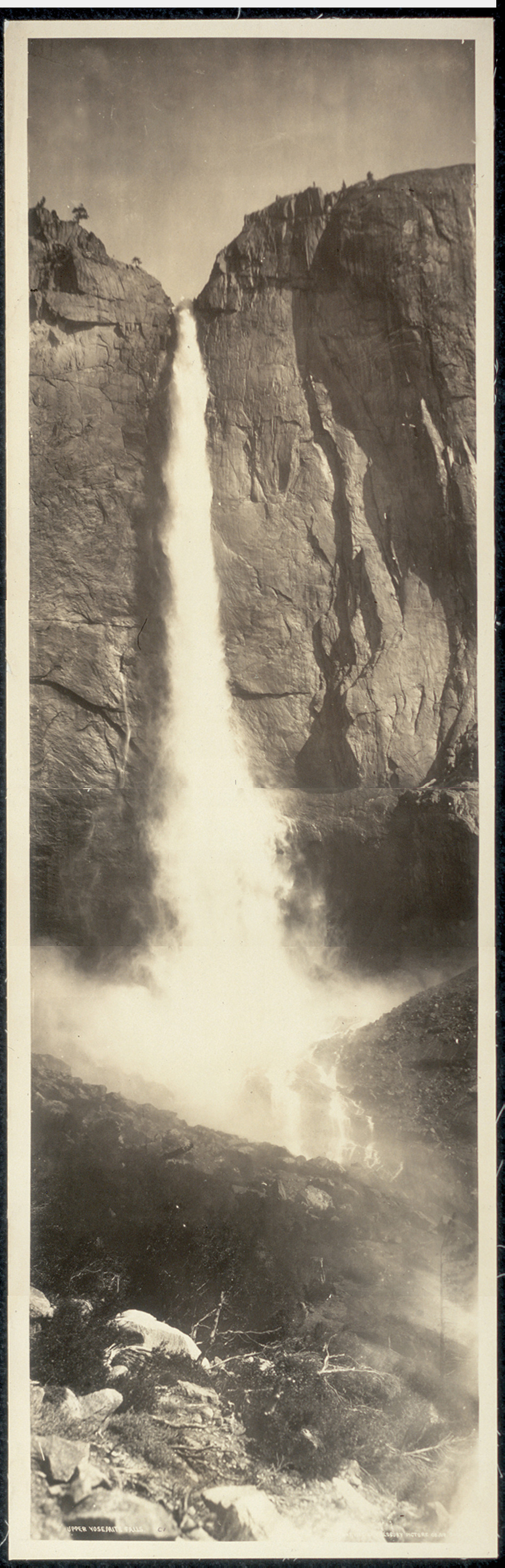 Upper Yosemite Falls, California, 1908, 1908 — historic image
