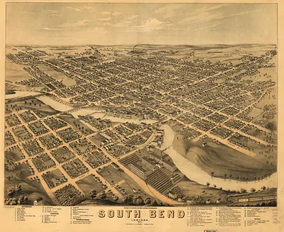 South Bend, Indiana, 1874