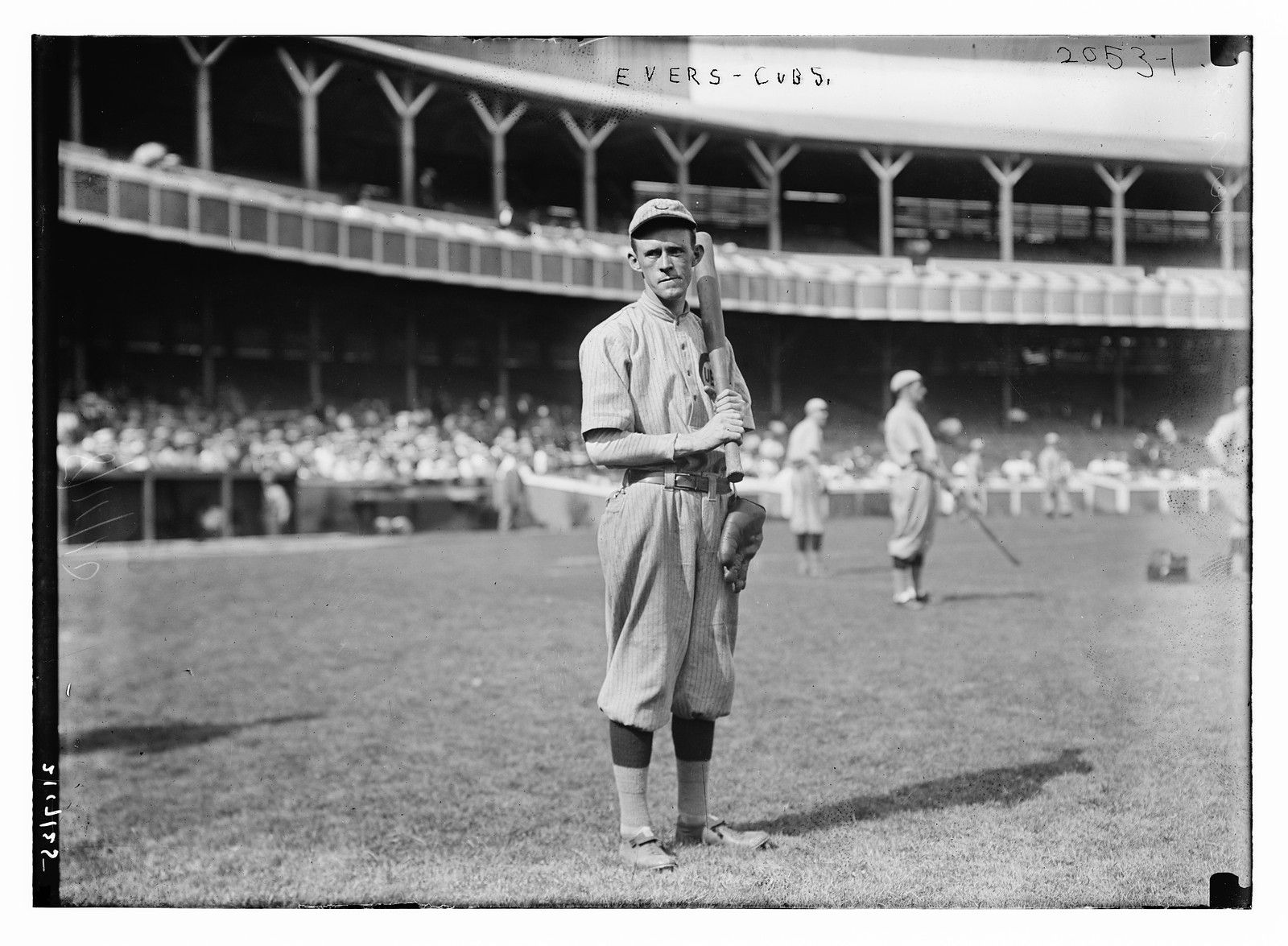 Johnny Evers, Chicago, NL (baseball), [1910] — historic photograph