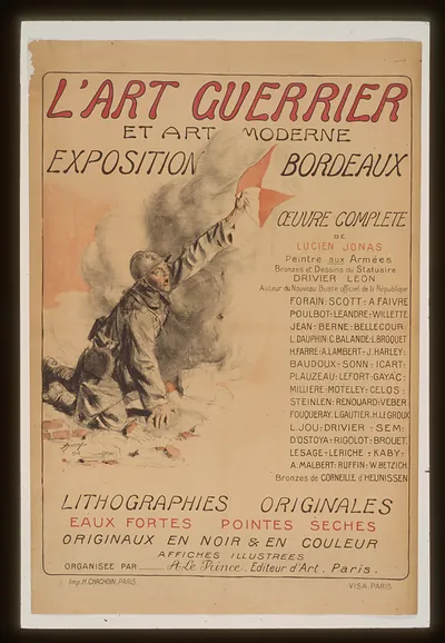 L'Art guerrier et art moderne, Exposition Bordeaux