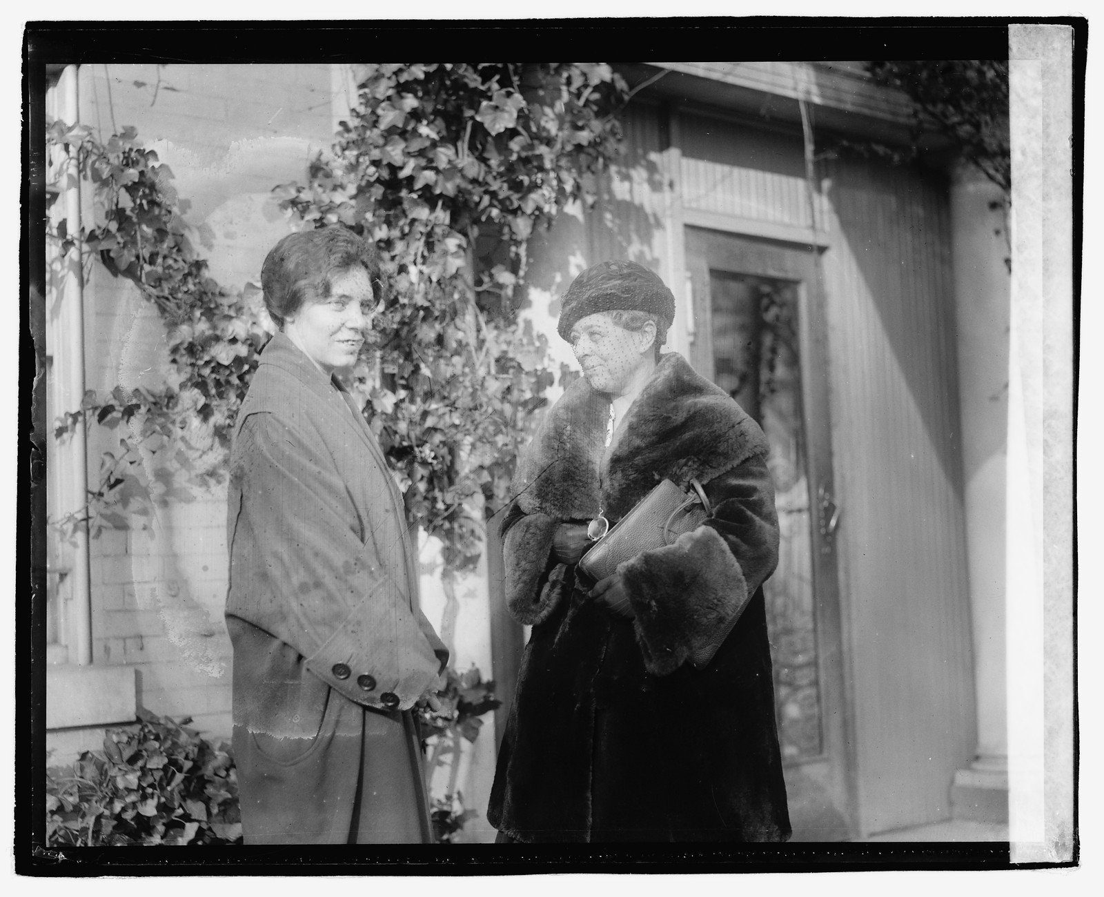 Mrs. H.H. McClure and Miss Paul, 1/18/21, [19]21 January 18. — historic photograph