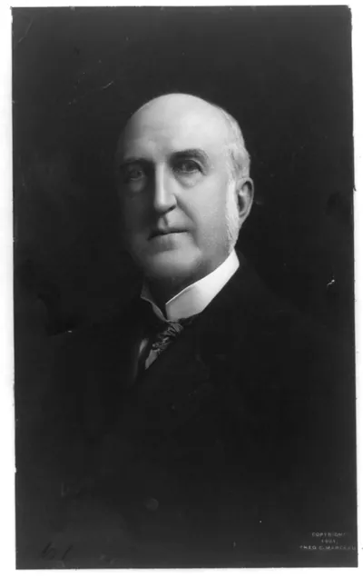[Chauncey Mitchell Depew, half-length portrait, facing left]