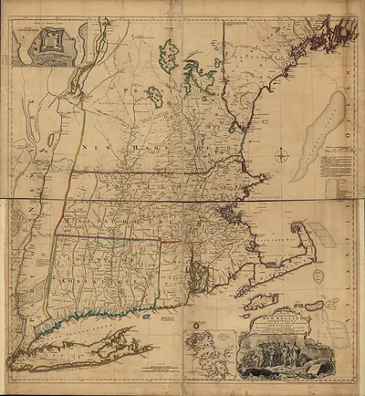New England Thos. Jefferys, 1755 a, Massachusetts