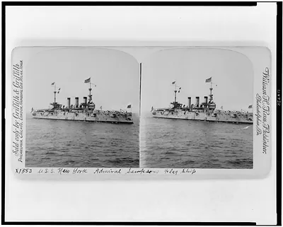 U.S.S. New York, Admiral Sampson's flag ship