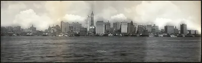 New York skyline, 1908