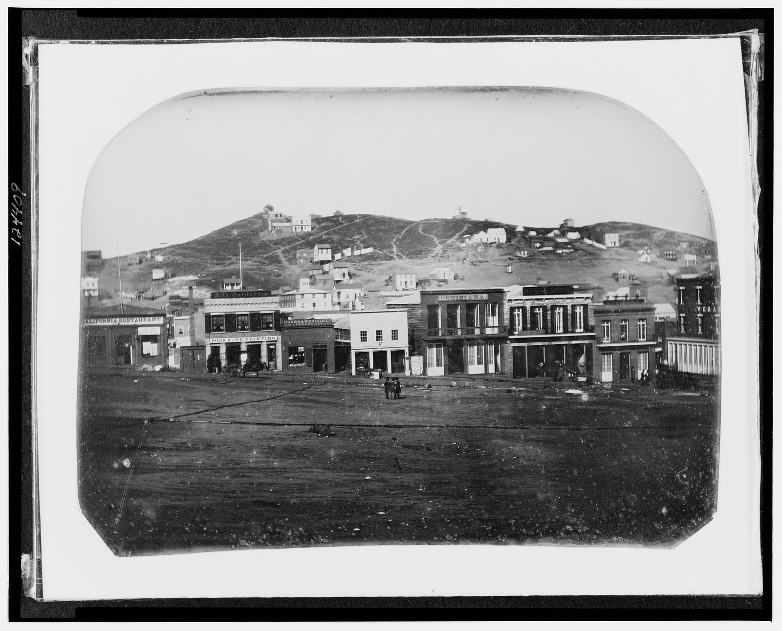 [Portsmouth Square, San Francisco, California], [before June 22, 1851]. — historic photograph