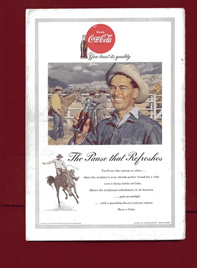 Coca-Cola advertisement: The Pause that Refreshes