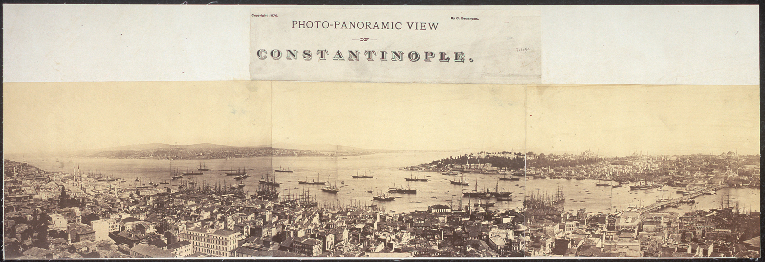 Constantinople, Turkey, 1876 — historic image