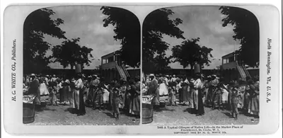 Fredriksted, St. Croix, W.I.: A typical glimpse of native life - in the market place