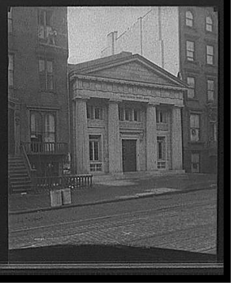 Historic Street Photo - New York City - 19th Ward Bank (1), [between 1905 and 1915] — historic image