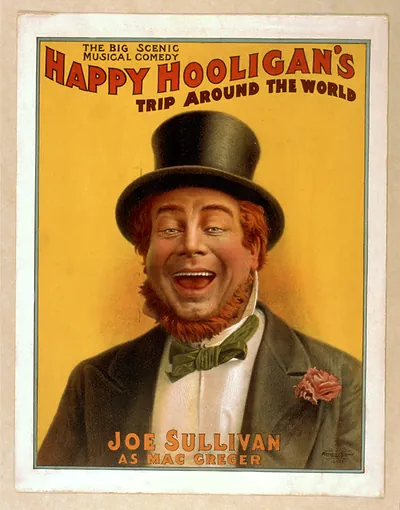 Happy Hooligans trip around the world the big scenic musical comedy.