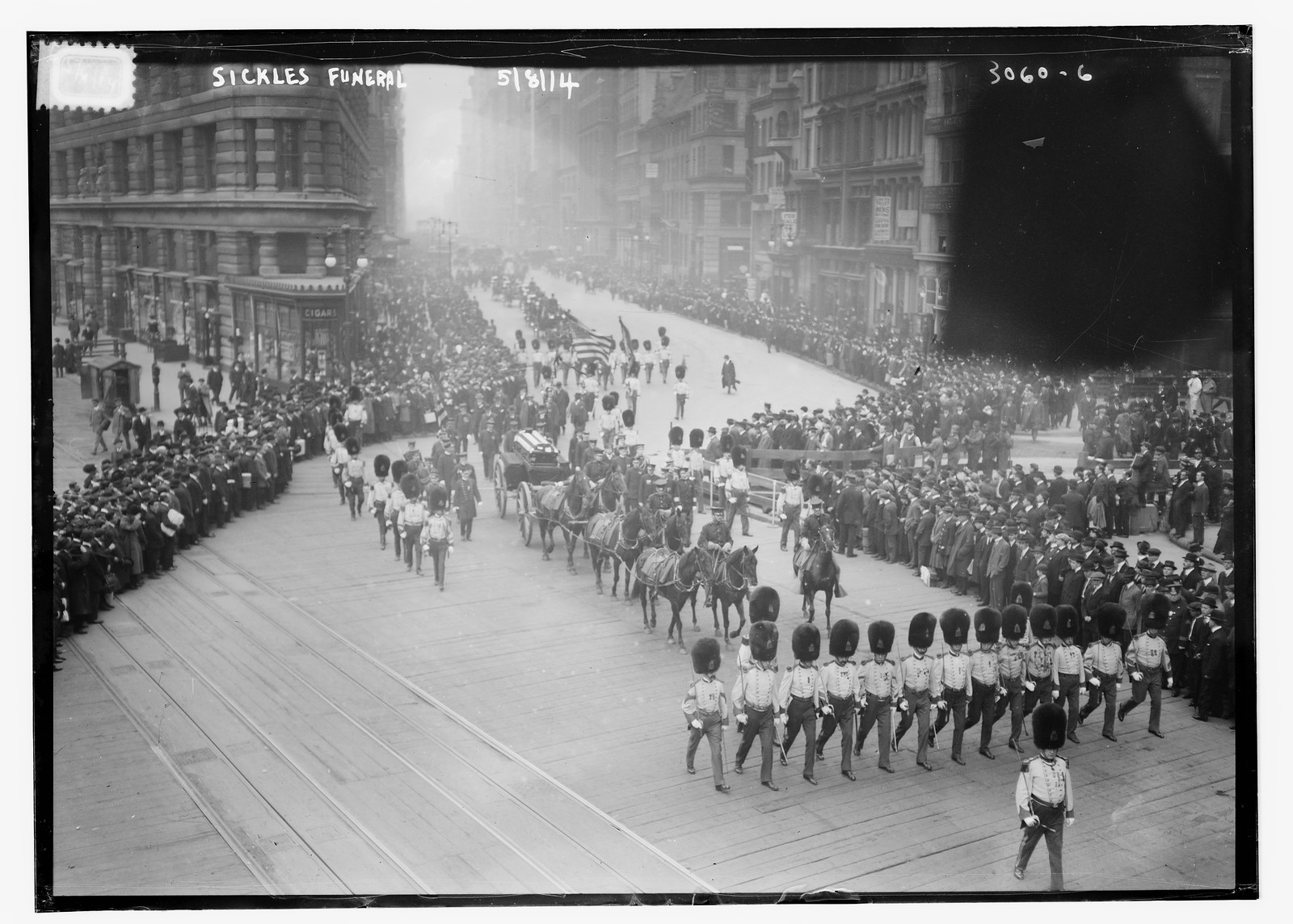 Sickles Funeral, n/a — historic photograph