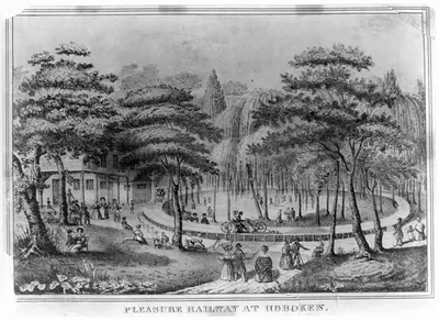 Pleasure railway to Hoboken