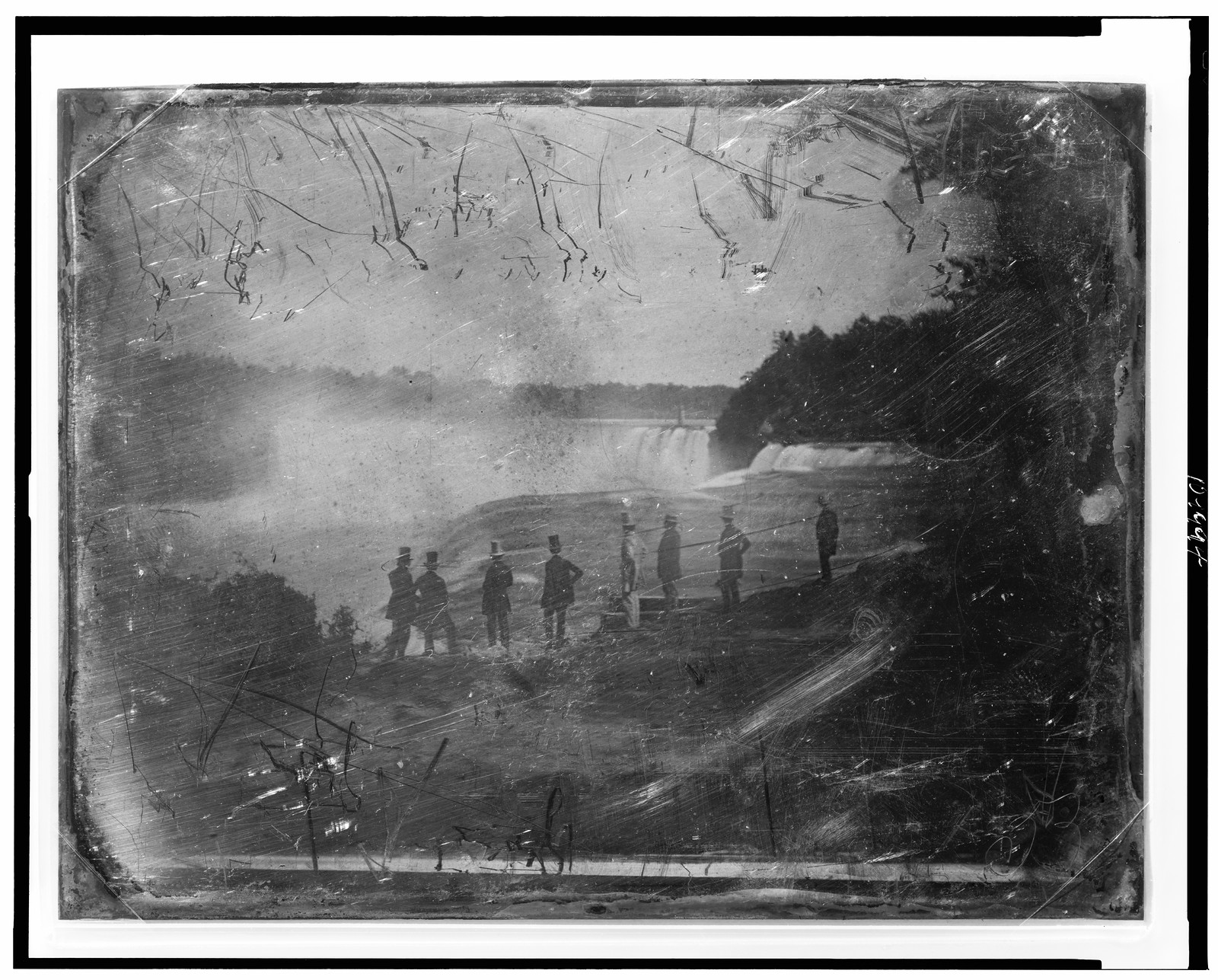 [View of Niagara Falls], [between 1853 and 1860] — historic photograph