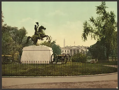 Andrew Jackson equestrian statue, Lafayette Square, Washington