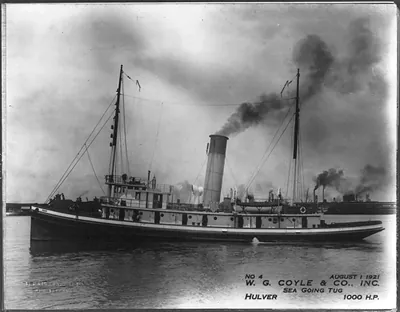 [Tugs of W.G. Coyle & Co., Inc., New Orleans]: HULVER
