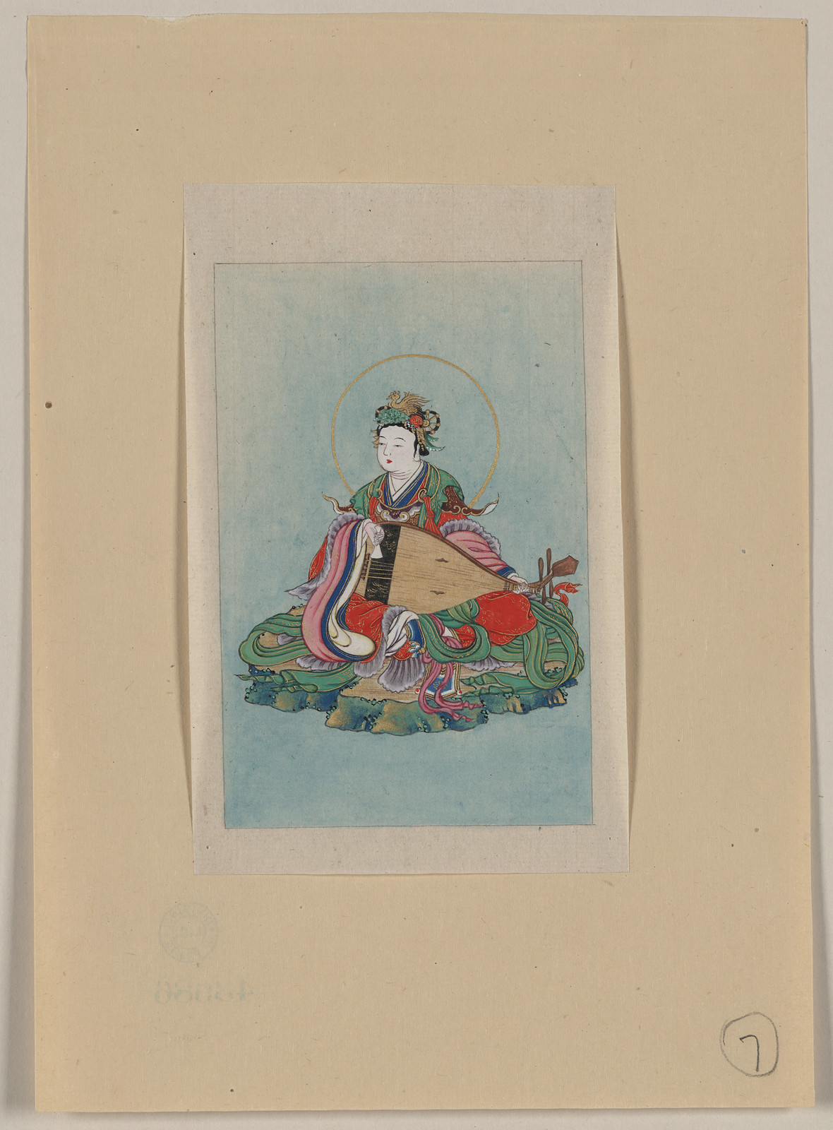 [Japanese drawing], 1750 — historic drawing