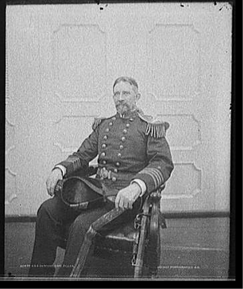 U.S.S. Vermont, Capt. [Joseph N.] Miller, [between 1892 and 1894] — historic photograph