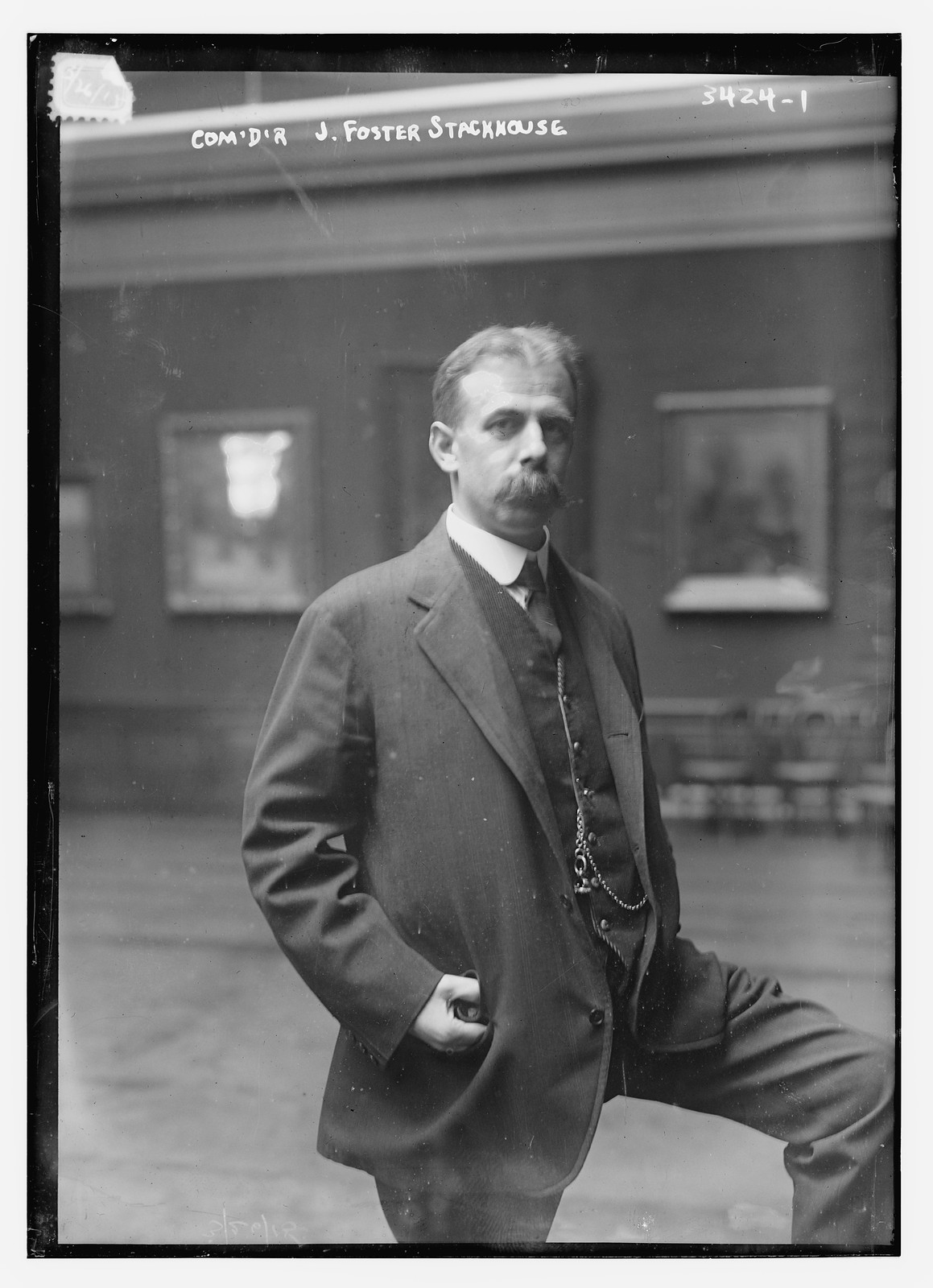 Comdr. J. Foster Stackhouse, n/a — historic photograph