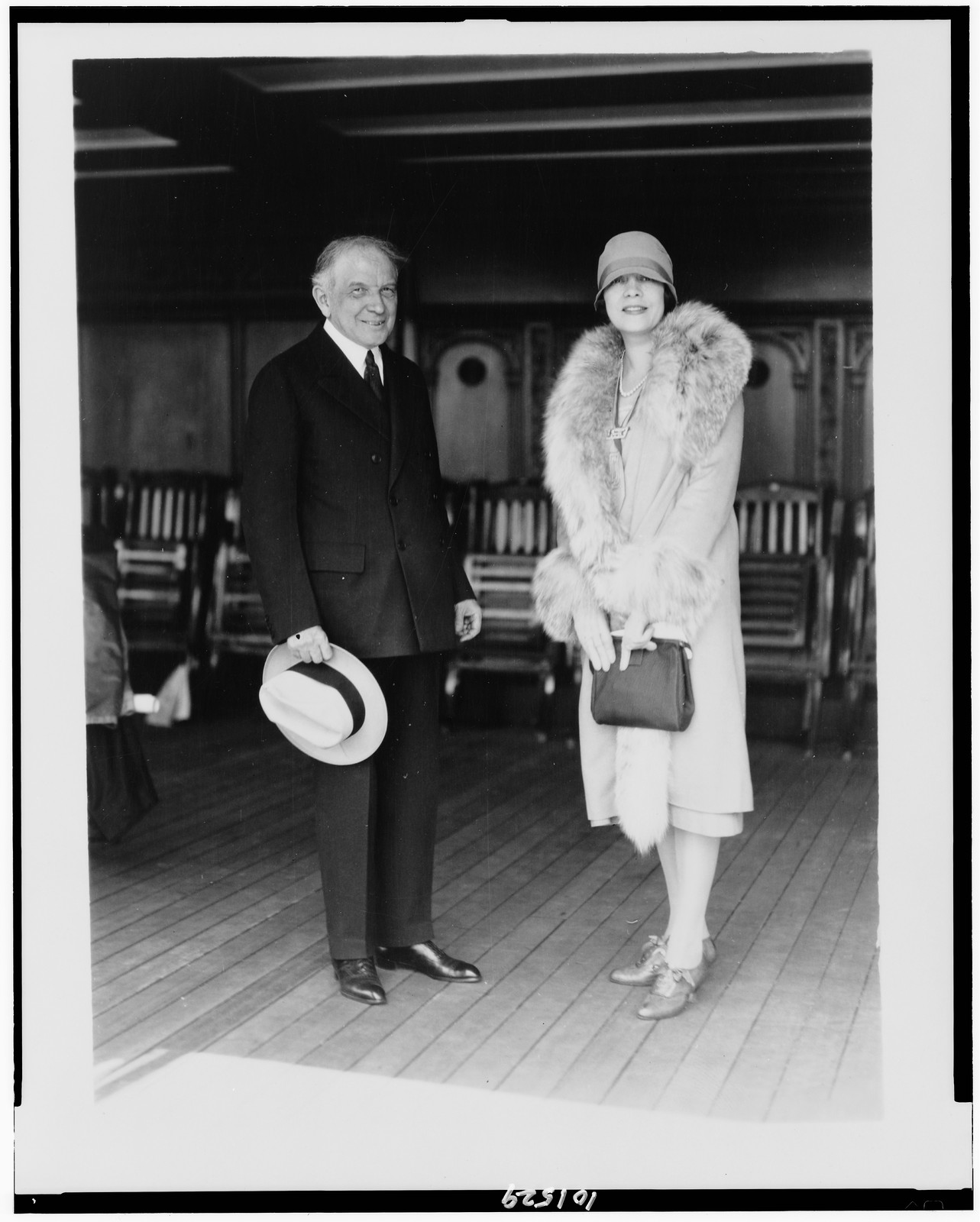 W.C. Durant, motor magnate, & wife / photo. by Bain News Service, New York., 1928 June 2. — historic photograph