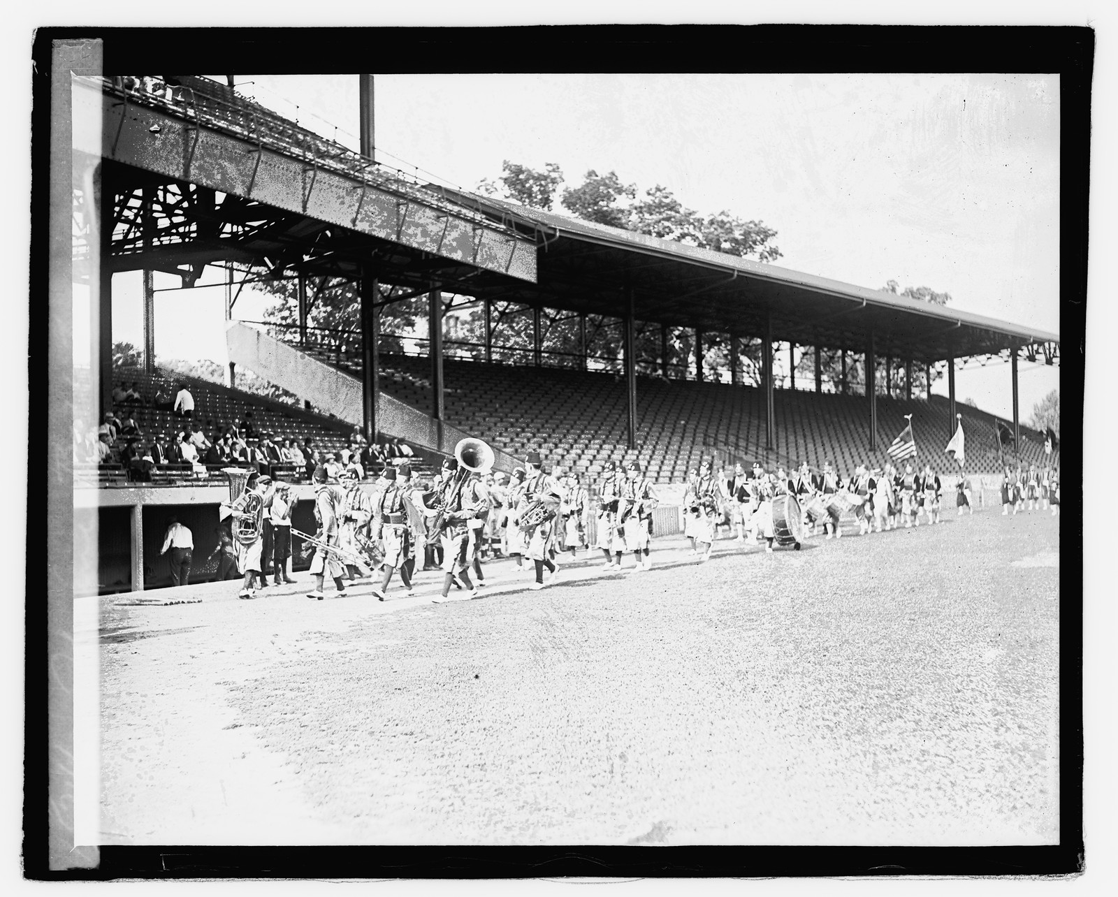 Shrine ball game, [1921] — historic photograph
