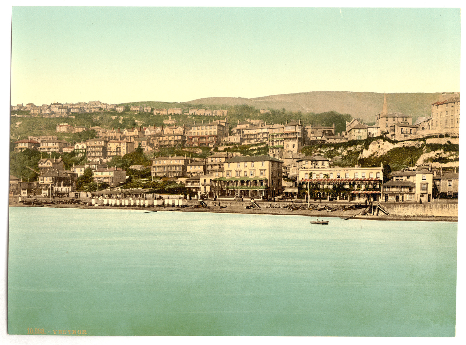 Ventnor from sea Isle of Wight England, [between ca. 1890 and ca. 1900]. — historic print