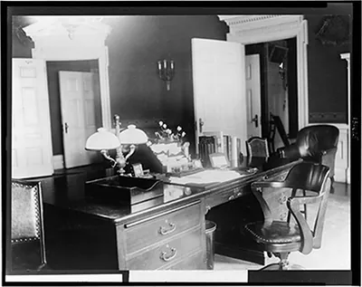 President's desk, executive offices