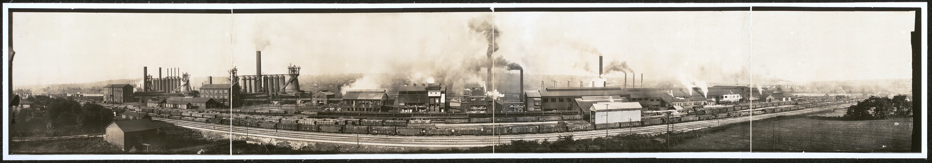 Youngstown Ohio Steel Works, 1905, 1905 — historic image