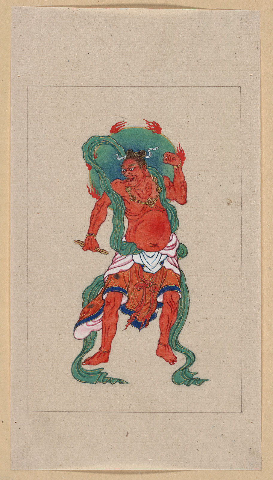 [Japanese drawing], 1750 — historic drawing