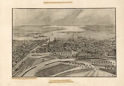RI Providence 1895 MAP