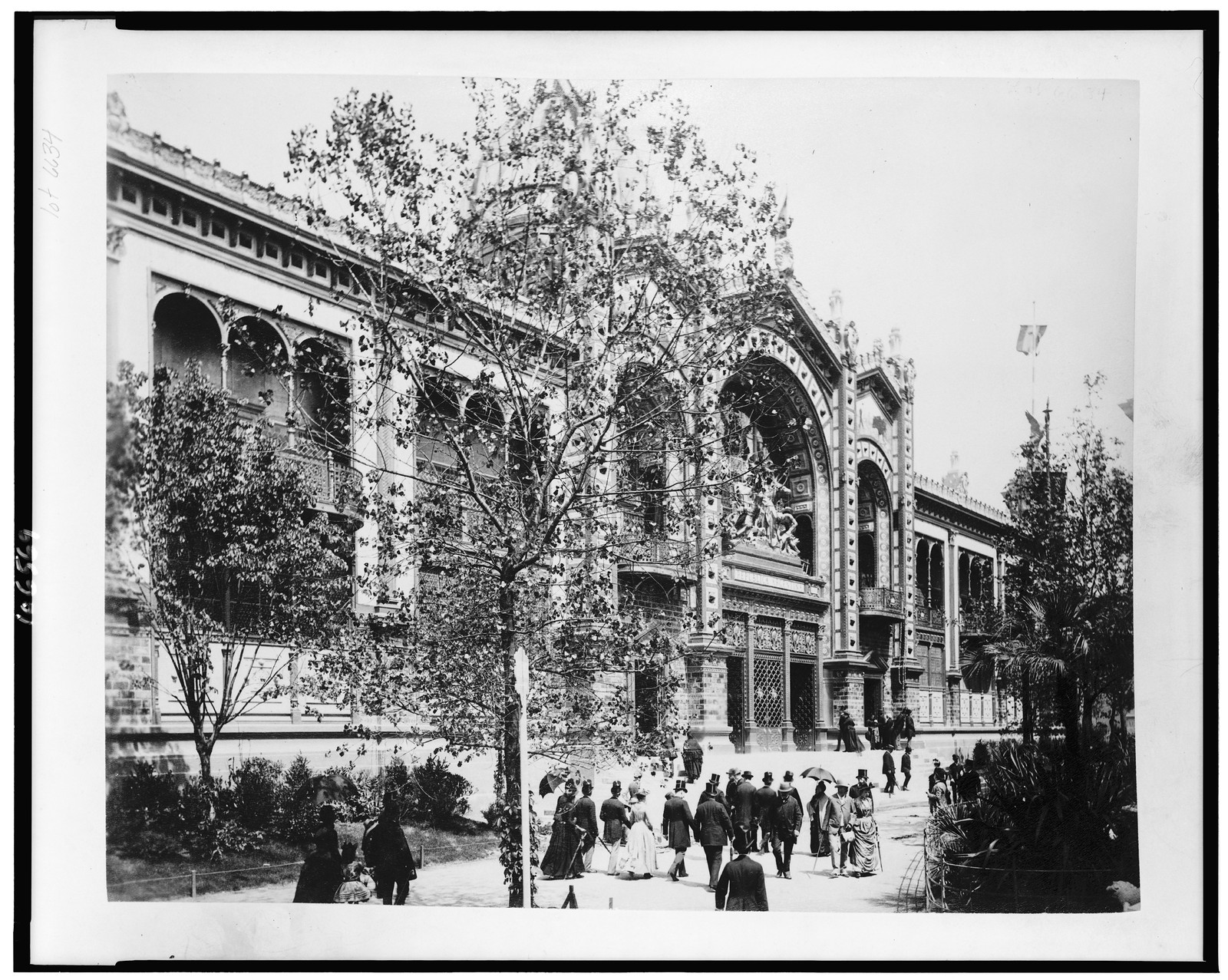 [Pavilion of Argentina, Paris Exposition, 1889], [1889] — historic print