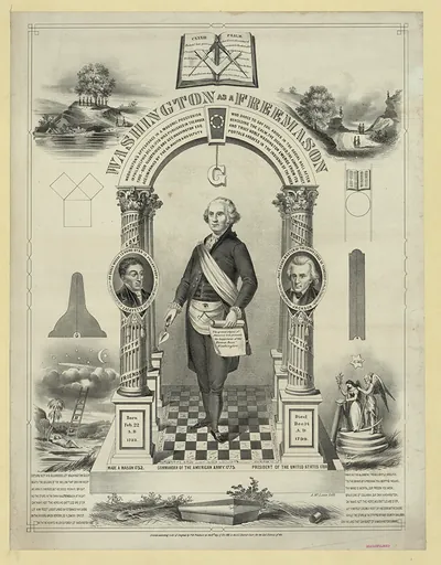 Washington as a Freemason