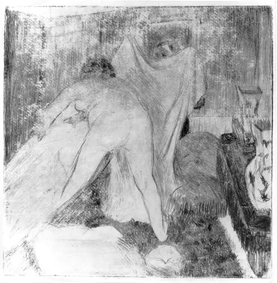 La sortie du bain